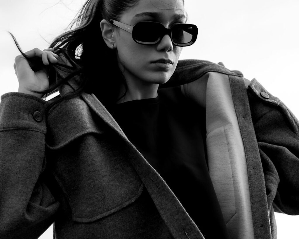 Street style fashion editorial look