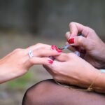 Nail and cuticle care manicure