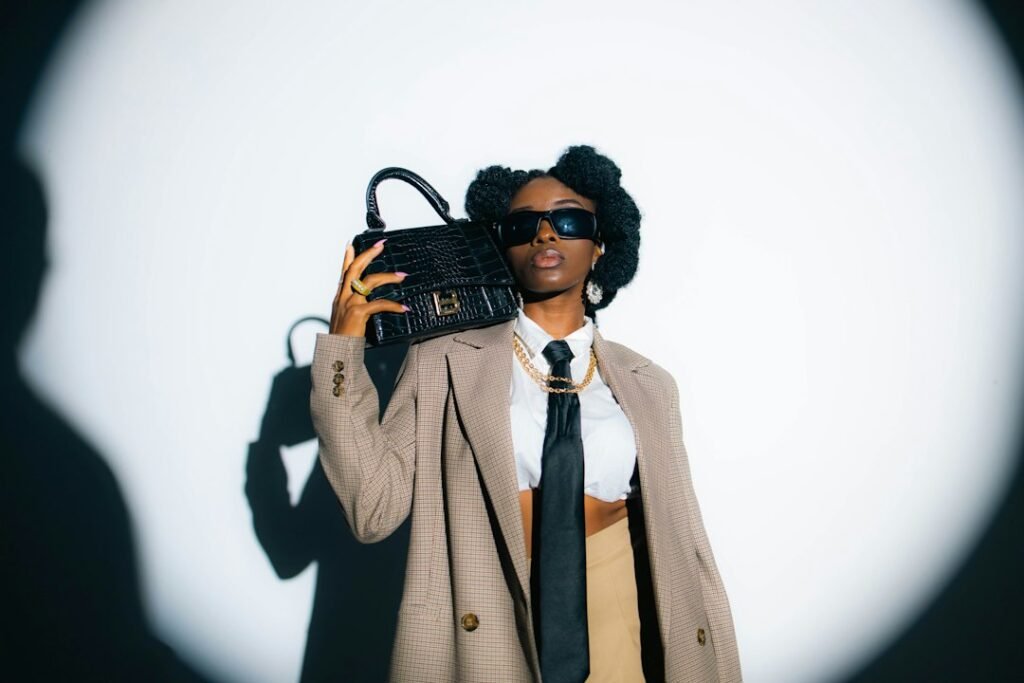 Fashion show runway editorial